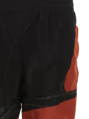 Print joggers Man MOSCHINO Black