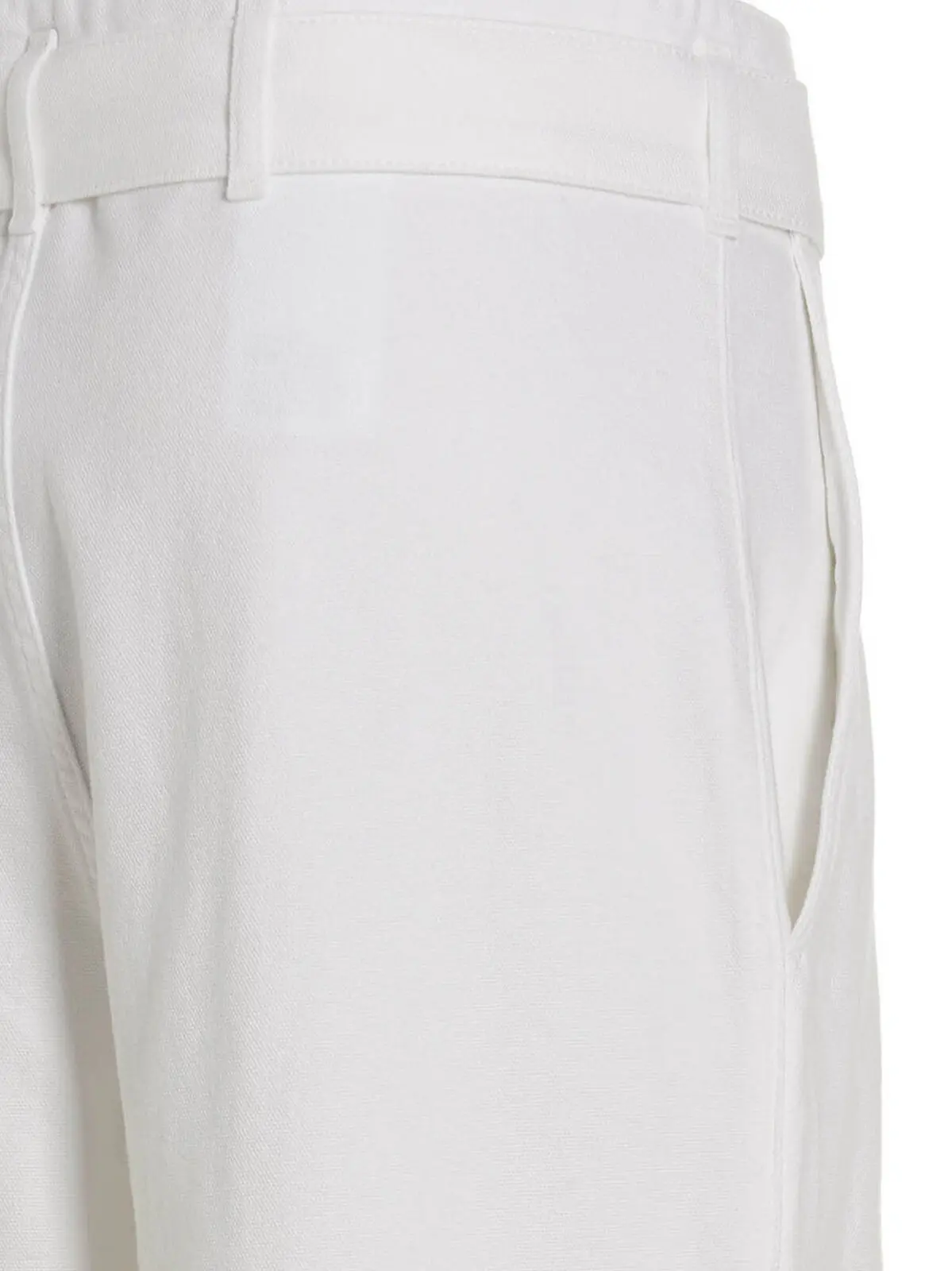 Поясні джинси Philosophy 4 Belted jeans 100% cotton PHILOSOPHY White