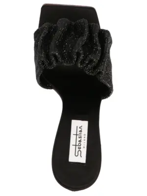 'Cher' mules Woman SEBASTIAN Black