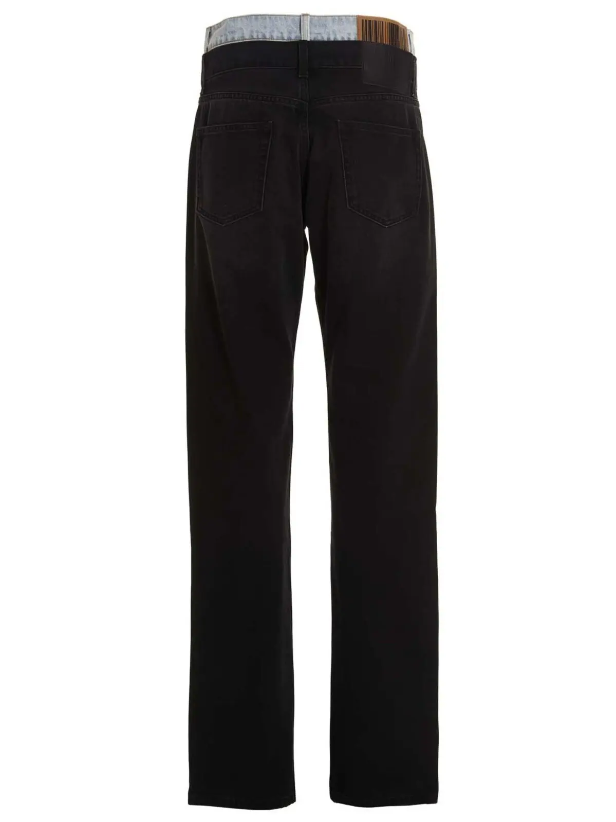 Джинси Vtmnts з подвійною талією Багатобарвні 2 'Double waisted' jeans VL16PA400BBLACKLIGHTBLUE VTMNTS Multicolor