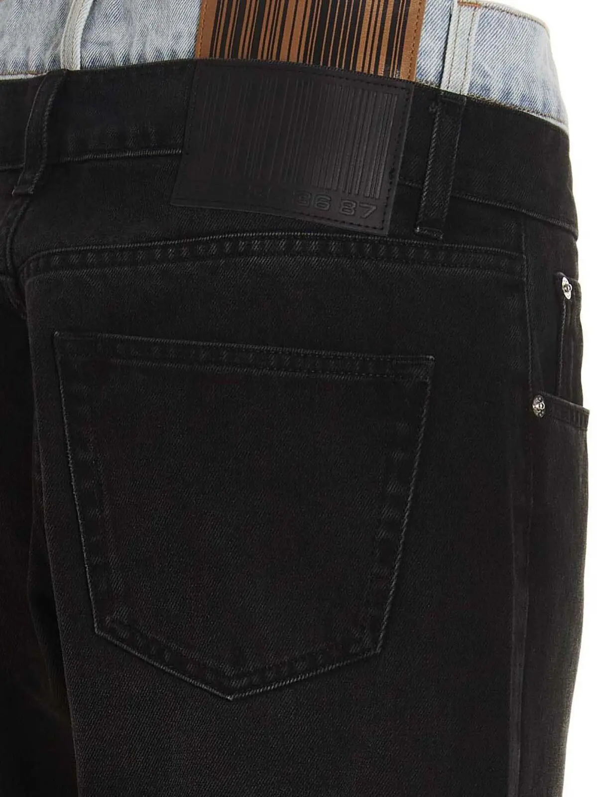 Джинси Vtmnts з подвійною талією Багатобарвні 4 'Double waisted' jeans 100% cotton VTMNTS Multicolor