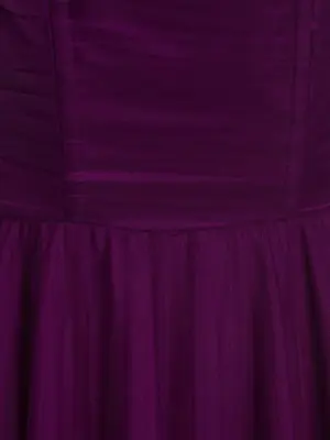 Long tulle dress  19:13 DRESSCODE Purple