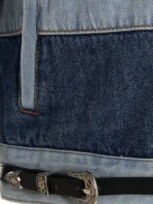 'Mahina' denim jacket 100% cotton ANDERSSON BELL Blue