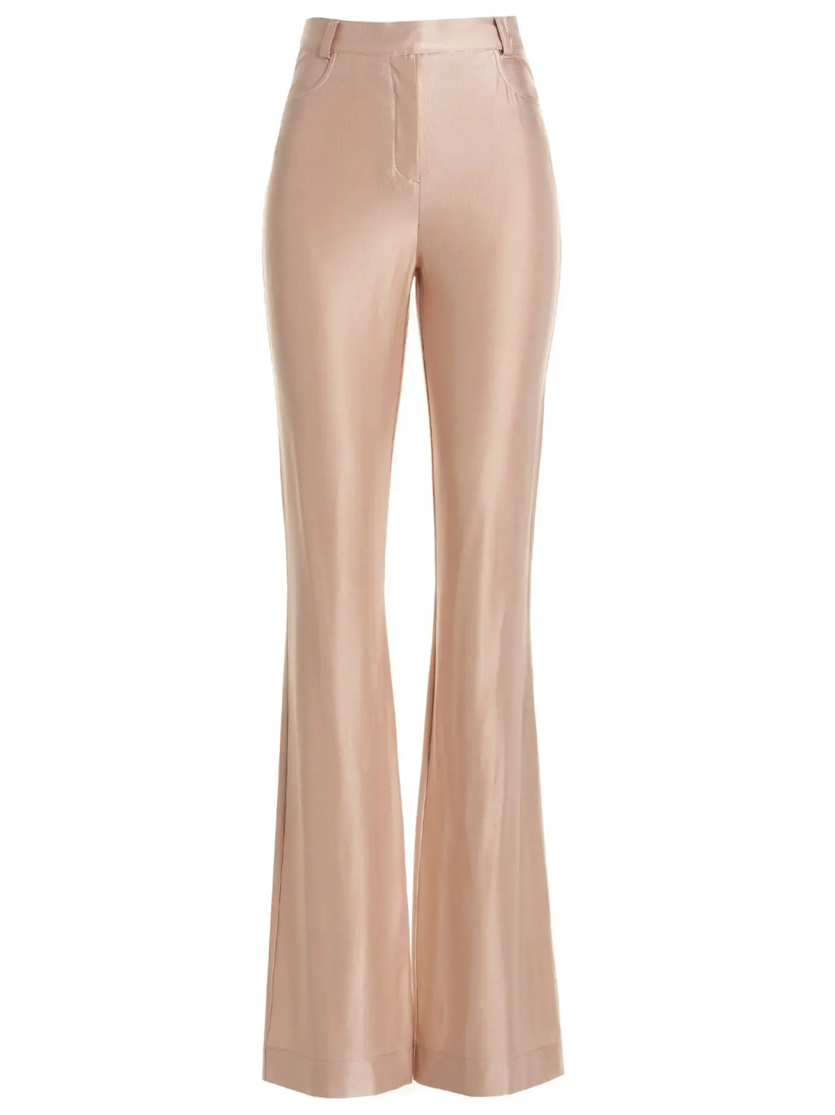Штани Shiny stretch Alexandre Vauthier Рожевий 1 Shiny stretch pants ALEXANDRE VAUTHIER Pink