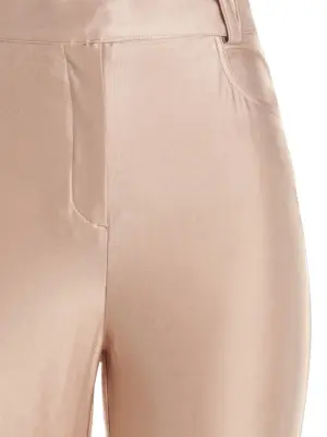 Shiny stretch pants Woman ALEXANDRE VAUTHIER Pink