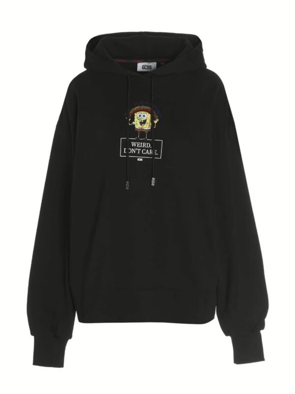 'Don't care' capsule hoodie With 'Don't care' capsule GCDS Black