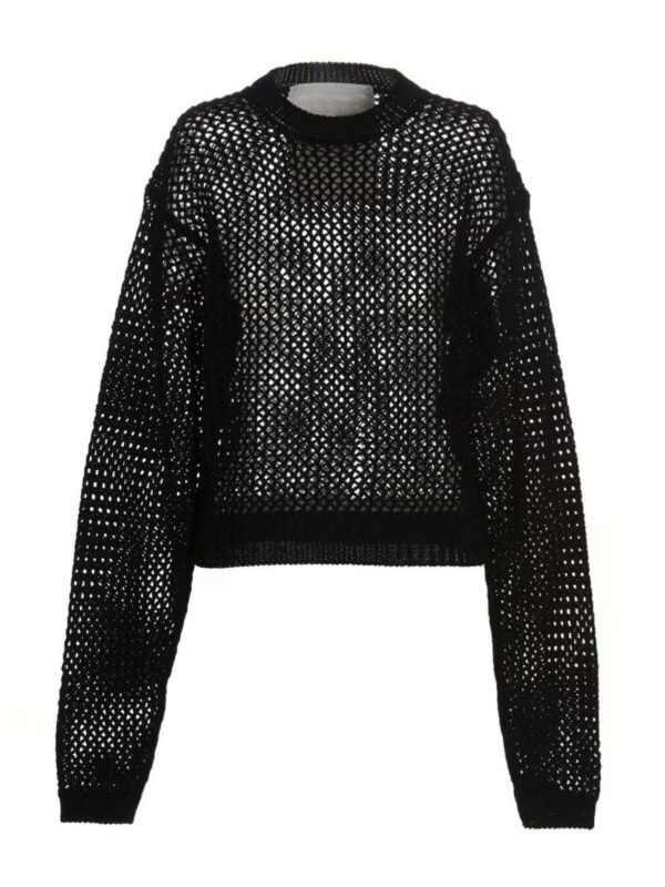 'Bio Cable' sweater RAMAEL Black