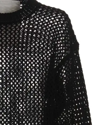 'Bio Cable' sweater Woman RAMAEL Black