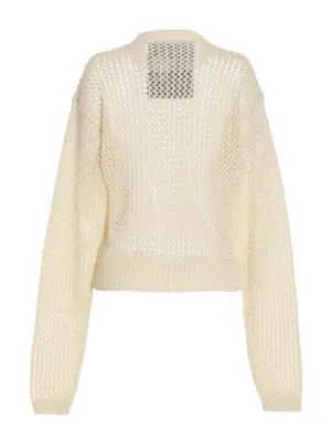 'Bio Cable' sweater RA0015202 RAMAEL White