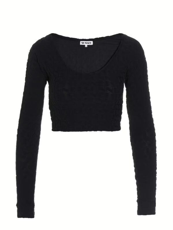 all-over logo top SUNNEI Blue