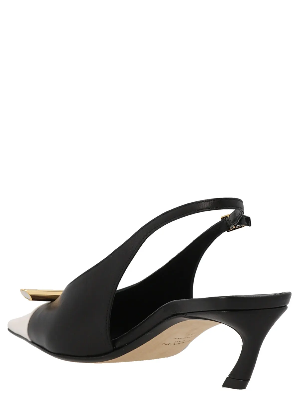 Туфлі Bico на ремінці Lanvin 2 'Bico' slingbacks FWPUSP08NAPAP23B104 LANVIN White/Black