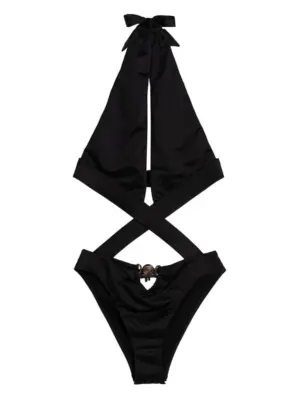 'Medusa’ one piece swimsuit VERSACE Black