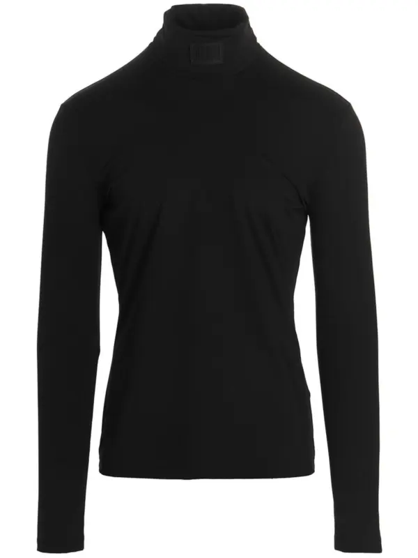 Logo lycra sweater VTMNTS Black