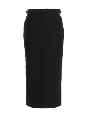 ‘Cargo’ midi skirt WARDROBE NYC Black