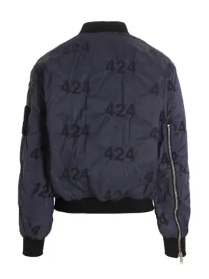 Reversible logo bomber jacket. 34424H0923602395 424 Multicolor