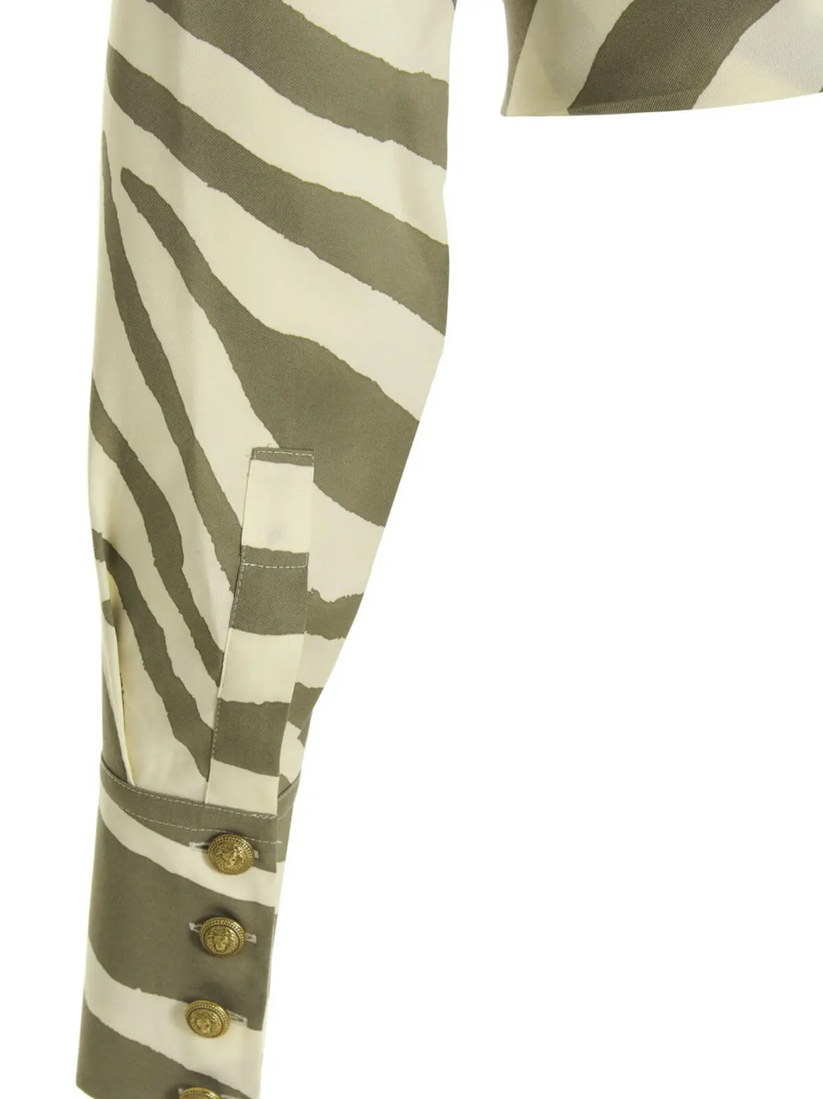 Сорочка Zebra Balmain Багатокольоровий 4 Zebra shirt 71% vi 29% tl BALMAIN Multicolor