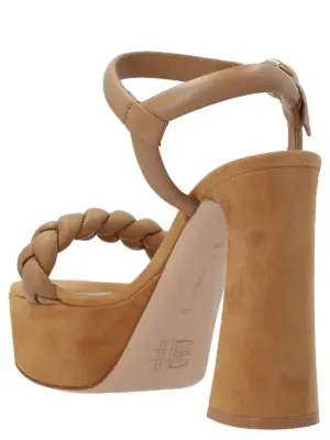 Braided sandals G3221870RICXNCDUNE GIANVITO ROSSI Beige