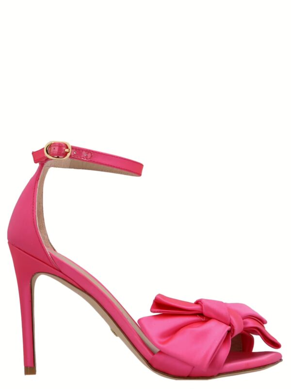 'Nudistcurver Loveknot' sandals STUART WEITZMAN Fuchsia