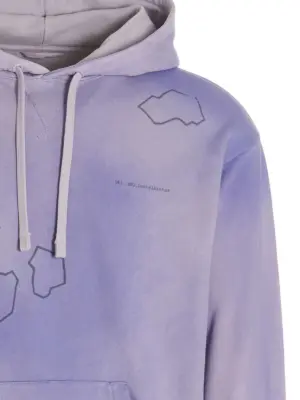 'Patina' hoodie Man OBJECTS IV LIFE Purple