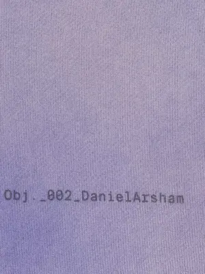 'Patina' hoodie 100% cotton OBJECTS IV LIFE Purple