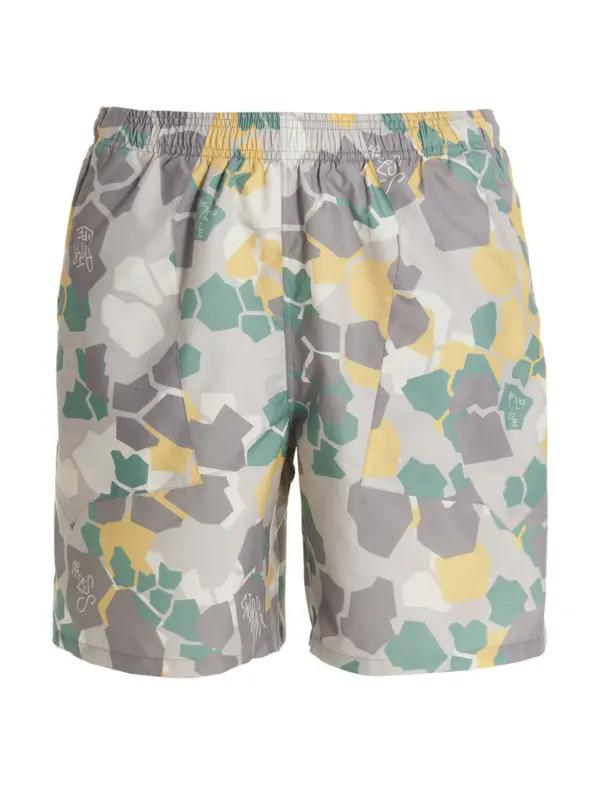 Printed beach shorts OBJECTS IV LIFE Multicolor