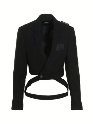 'Cropped' blazer jacket 1/OFF Multicolor