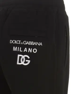 'DG Essential’ joggers 100% cotton DOLCE & GABBANA Black