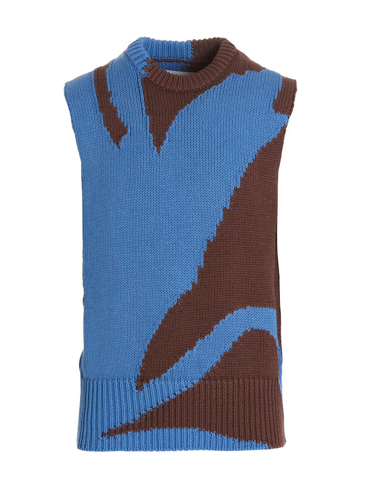 Жилет у кольорові блоки Jil Sander Багатокольоровий 1 Colorblock vest JIL SANDER Multicolor