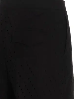 pleated t-shirt 100% Cotton NUDE Black