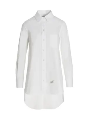 'Open Back' shirt THOM BROWNE White
