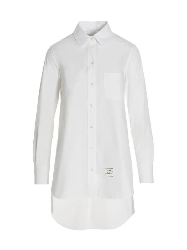'Open Back' shirt THOM BROWNE White