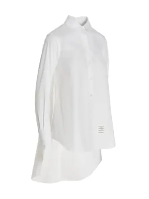 'Open Back' shirt FLL152AF0184100 THOM BROWNE White