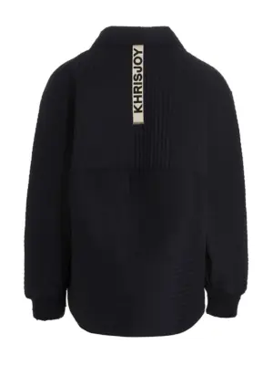 'Chore Quilted Stripes' down jacket ESM053NYQSNV298 KHRISJOY Blue