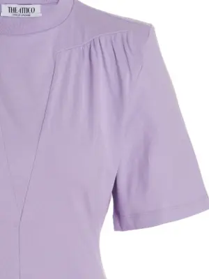 'Jewel’ T-shirt Woman THE ATTICO Purple