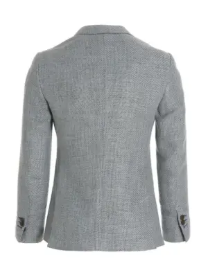 'Keanu' blazer jacket KEANU1350185 MAURIZIO MIRI Light Blue