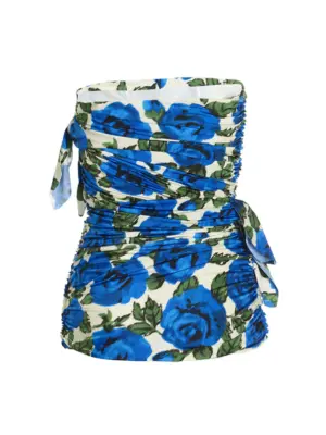 'Flower Bloom' off-shoulder top A080907201003 PHILOSOPHY Multicolor