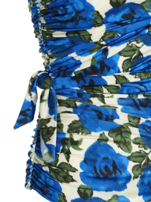 'Flower Bloom' off-shoulder top 80% polyamide 20% elastane PHILOSOPHY Multicolor