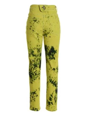 Tie-dye jeans 4792097 FERRARI Yellow