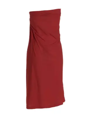 Gonna lunga nodo J12231TJ19C0328 ATLEIN Red