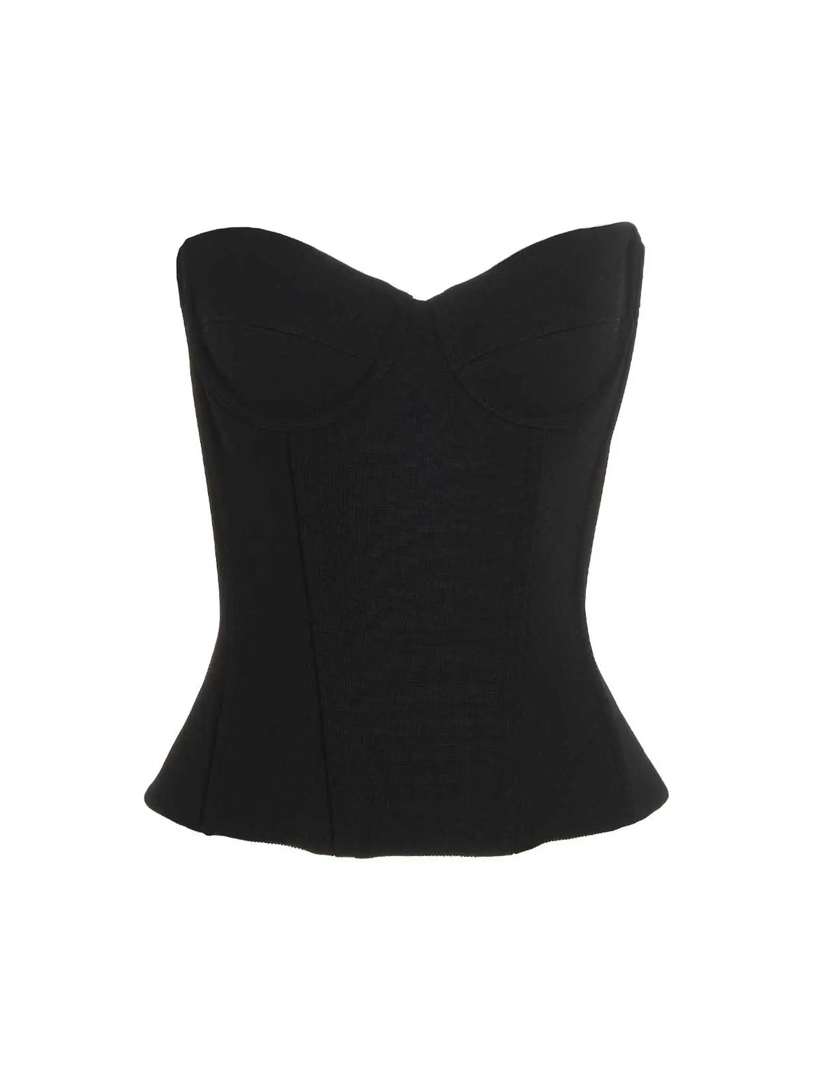 Топ Bustier Balenciaga Чорний 1 Bustier top BALENCIAGA Black