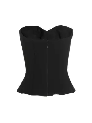 Bustier top 725065TNV031000 BALENCIAGA Black