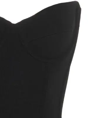 Bustier top Woman BALENCIAGA Black