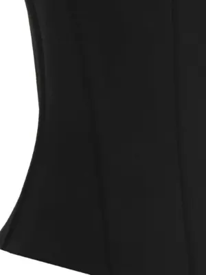Bustier top 60% viscose 30% polyamide 10% elastane BALENCIAGA Black