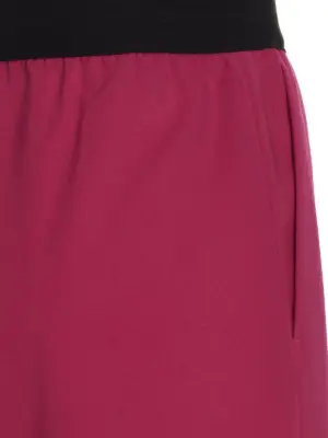 Wool bermuda shorts 96% virgin wool 4% elastane MSGM Fuchsia