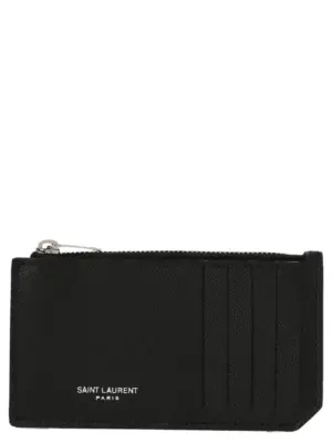 'Fragments' card holder SAINT LAURENT Black
