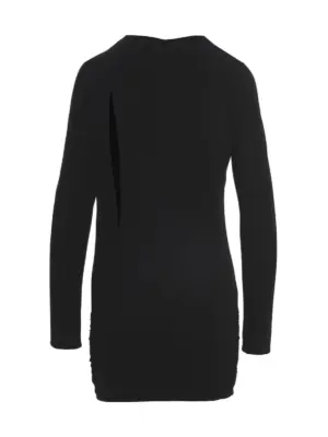 Cut out jersey dress 10100431A012531B000 VERSACE Black