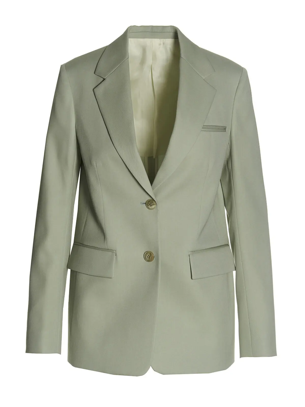 Вовняний блейзер однобортний Lanvin 1 Wool single breast blazer jacket LANVIN Green