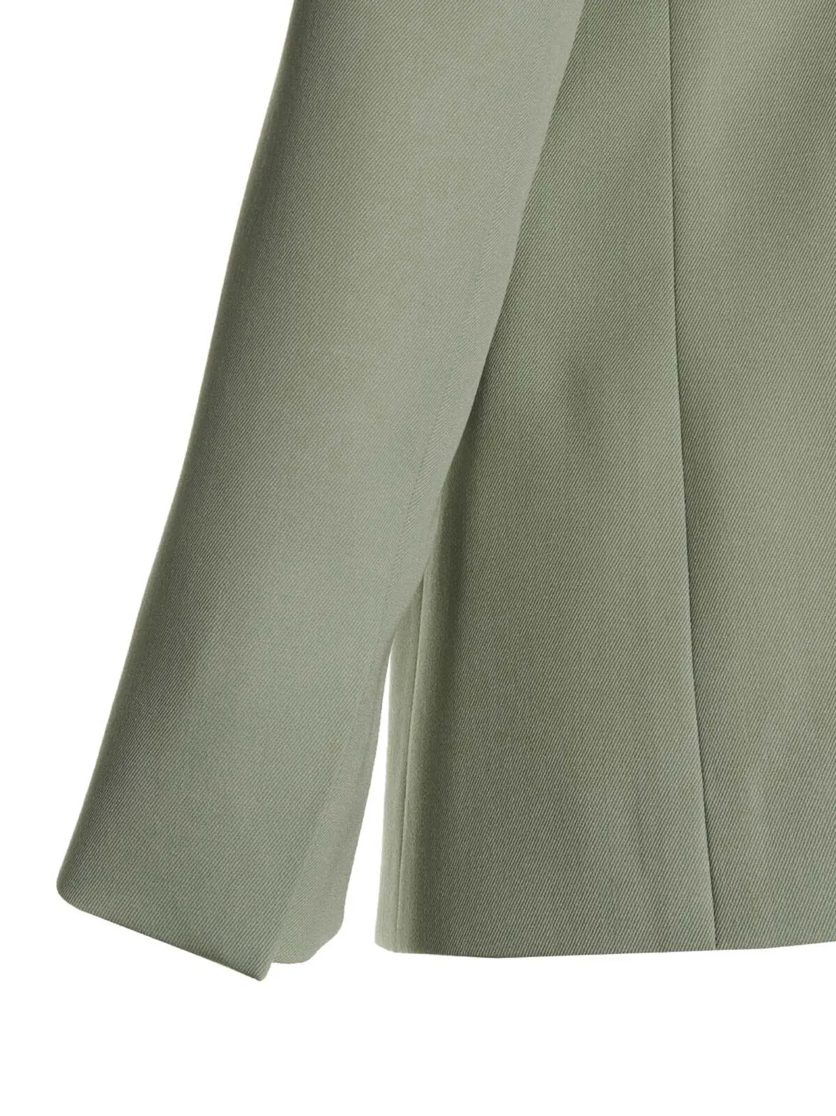 Вовняний блейзер однобортний Lanvin 4 Wool single breast blazer jacket 100% virgin wool LANVIN Green