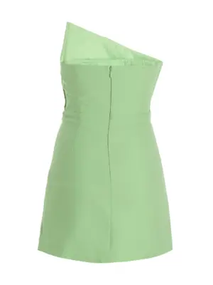 'Asymmetric' dress RMSS23043SGGREEN ROLAND MOURET Green