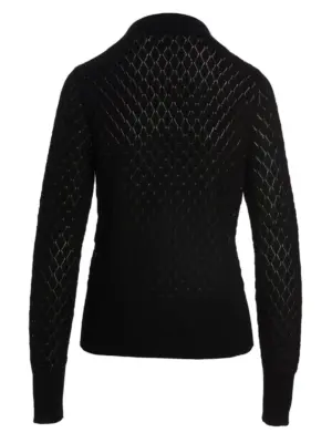 Knit polo shirt N116PUNTORICAMO SAPIO Black